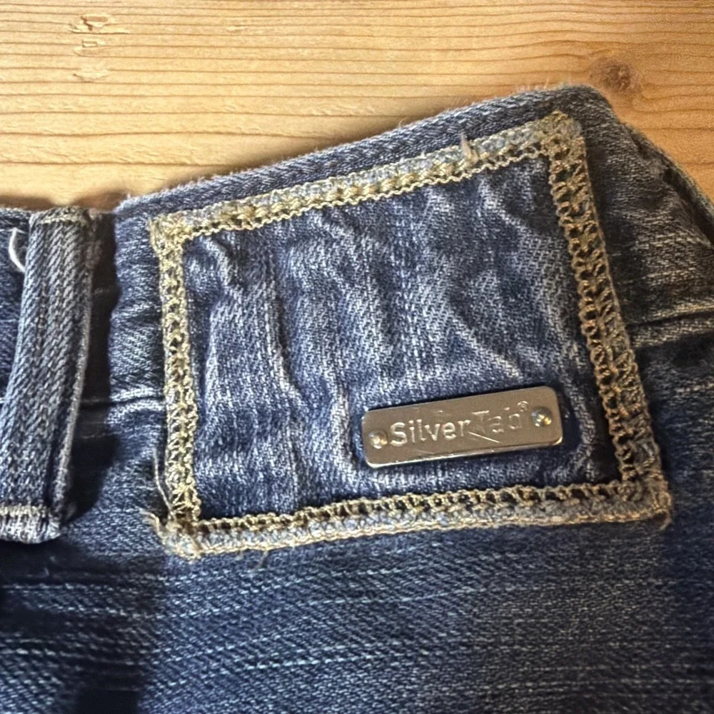 Vintage 90s Levi's Silvertab Shorts Mens 40 Blue Loose Baggy Relaxed Denim Jorts